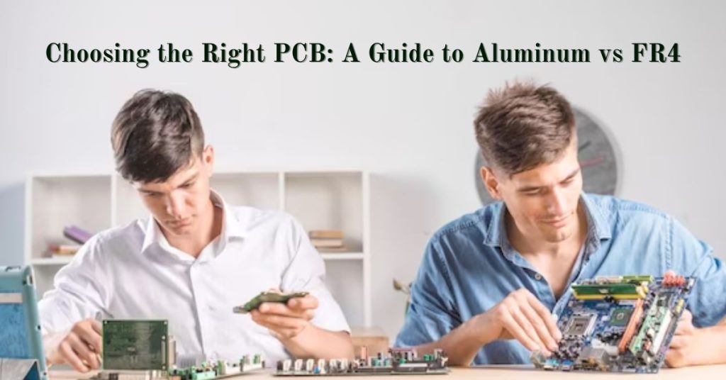 Choosing The Right PCB: A Guide To Aluminum Vs FR4